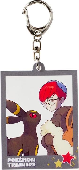 Pokémon Fotorahmen-Stil Acryl Keyholder Button & Nachtara TRAINERS