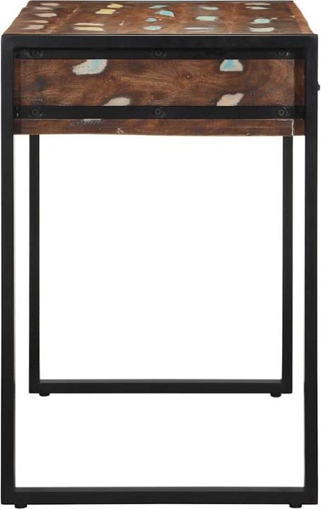 Produktbild VidaXL Schreibtisch Mehrfarbig 100x50x75 cm Massivholz Altholz Tisch (100 x 50 x 75 cm)