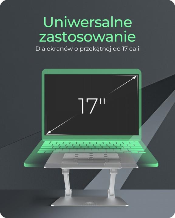 Immagine prodotto Icy Box ICY BOX  Notebook Halterung bis 17", IB-NH300