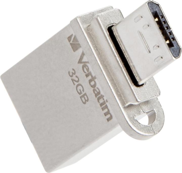 Actual product image Verbatim Store n Go OTG 32GB Micro Drive USB 3.0 (32 GB, USB-A)