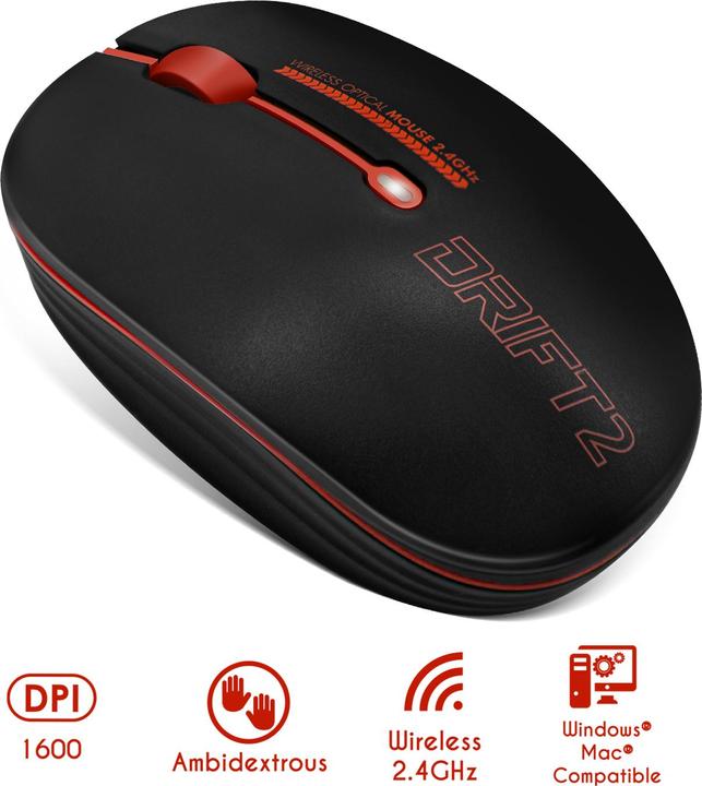 Image du produit Advance Souris Sans Fil Drift 2 (Rouge) (Sans fil)