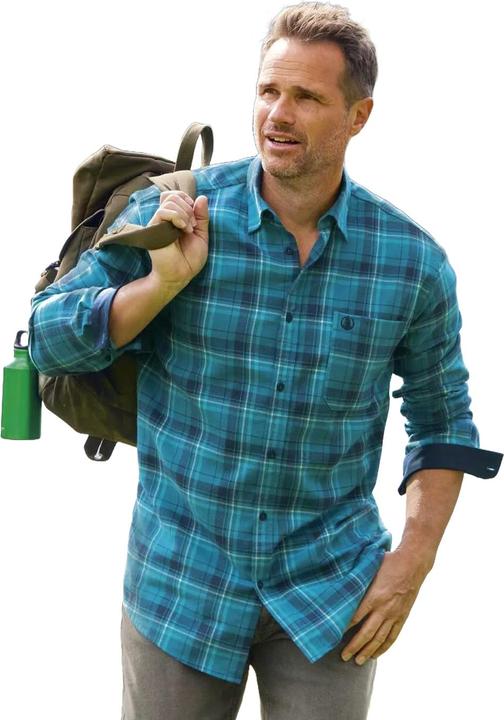 Immagine prodotto Atlas For Men Camicia da uomo in flanella a doppio quadretto (XXL)