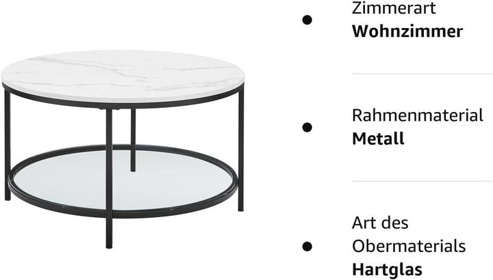 Actual product image Vasagle Margot (80 x 80 x 45 cm)