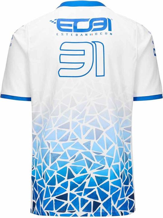 Image du produit Kappa Maillot Alpine F1 Barcelone Ocon 2024 (S)