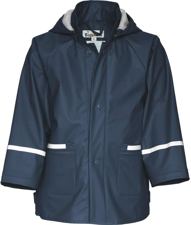 Immagine prodotto Playshoes Giacca da pioggia per bambini basic navy (80)