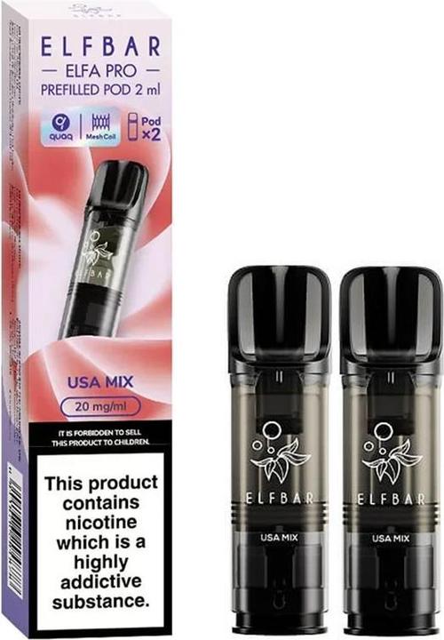 Image du produit Elfbar ELFA PRO 2x Pods USA MIX