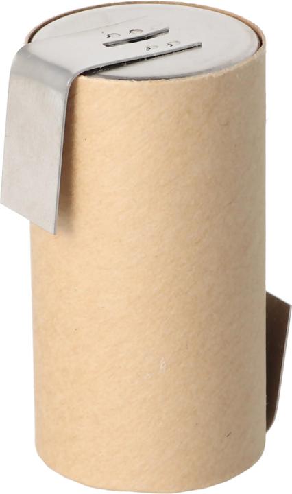 Actual product image Panasonic Akku Sanyo N-1900SCR Sub-C Einzelzelle mit Lötfahne (1 pcs., 1900 mAh, Rechargeable battery)