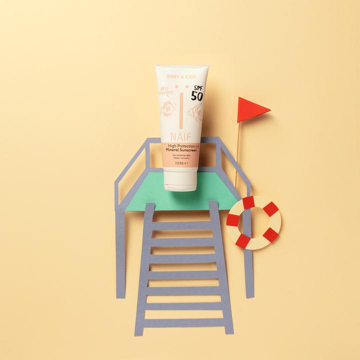 Image du produit Naïf Crèmes solaires (Crème solaire, SPF 50, 100 ml, 133 g)