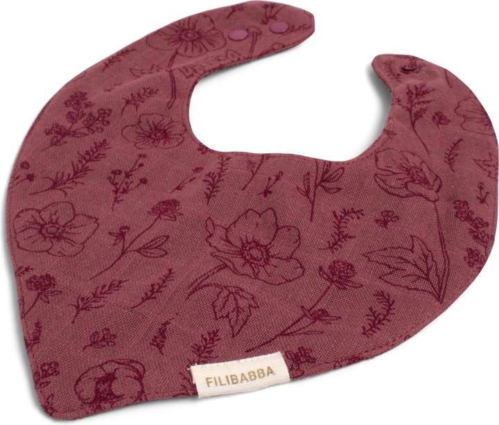 Productafbeelding Filibabba Slabbetje - Herfstbloemen