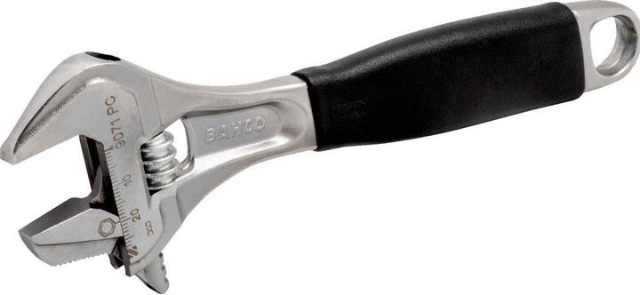Actual product image Bahco ERGO adjustable spanner, with rubberised handle and adjustable jaw - 33 mm (33 mm)