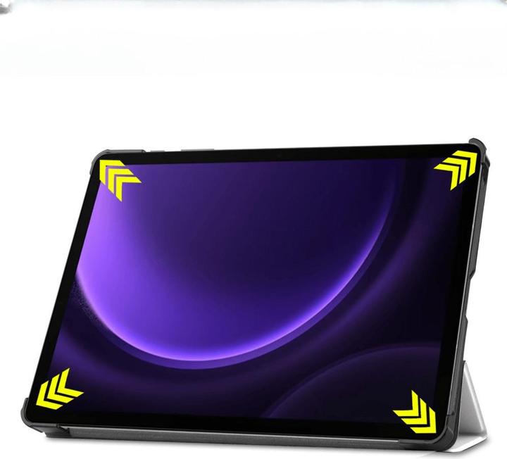 Actual product image Cover-Discount Galaxy Tab S9 FE+ - Tri-fold Smart Case Good Night (Galaxy Tab S9 FE+)