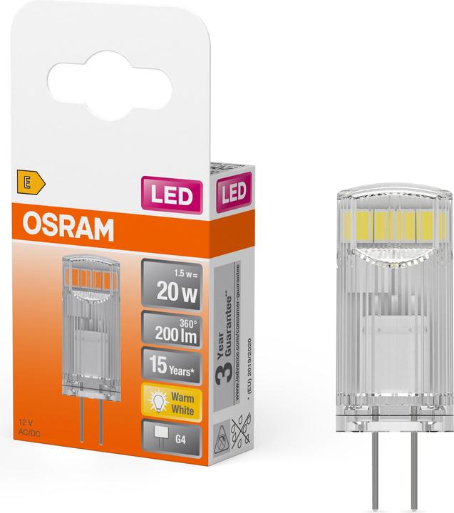 Image du produit Osram Pin (G4, 1.80 W, 200 lm, 1 x, F)