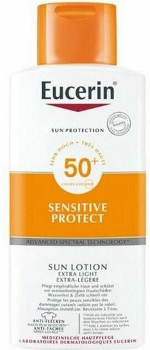 Eucerin Sun Sensitive (Sonnenlotion, SPF 50+, 400 ml)