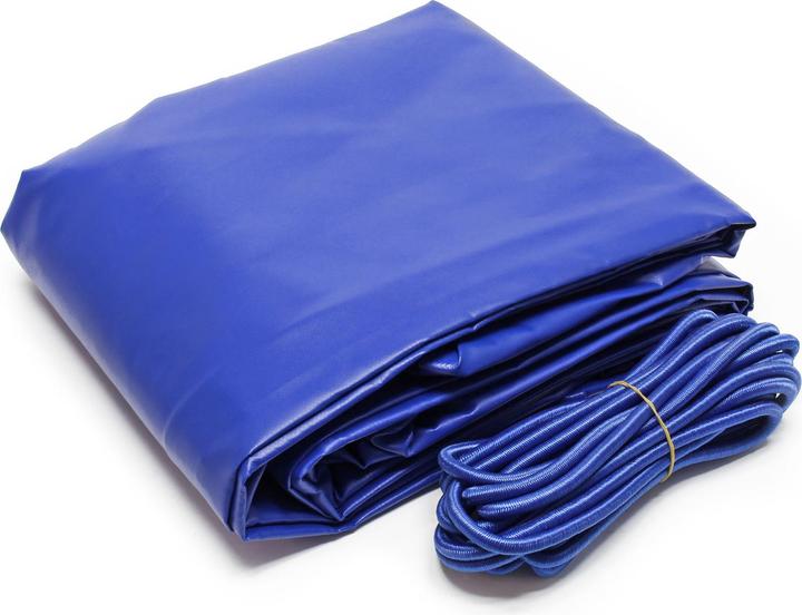Actual product image Wiltec Trailer Tarpaulin 2075x1140x900 mm with 2 Straps Made of Weather Resistant Polyester 1000D