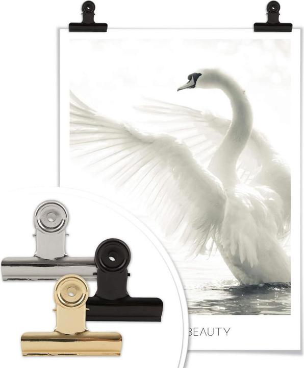 Actual product image Trenddeko Majestic swan - Natural Beauty (100 x 120 cm)