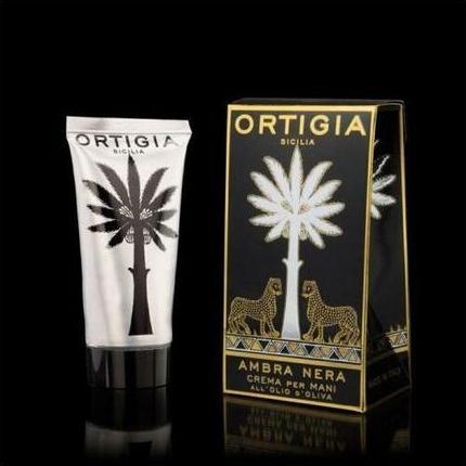 Actual product image Ortigia Sicilia Ambra Nera Hand Cream (80 ml)