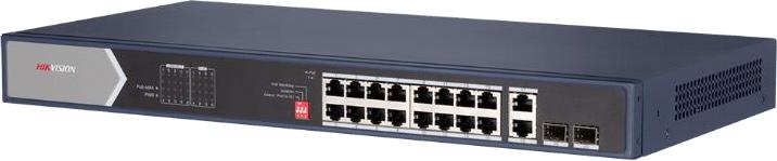 Image du produit Hikvision DS-3E0520HP-E Commutateur réseau Gigabit Ethernet non géré (10/100/1000) Power over Ethernet (PoE) (18 Ports)