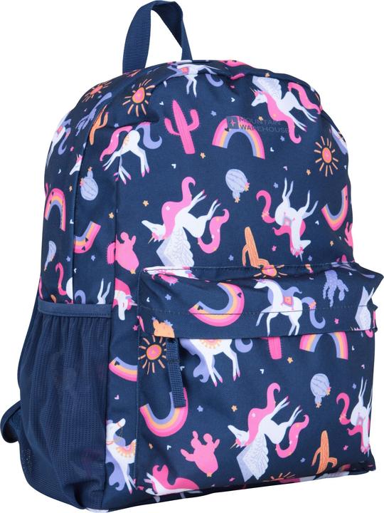 Actual product image Mountain Warehouse Bookworm Unicorn 15L Backpack & Pencil Case (15 l)