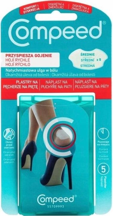 Compeed ister patches for heel medium 5 pcs. (5 x)