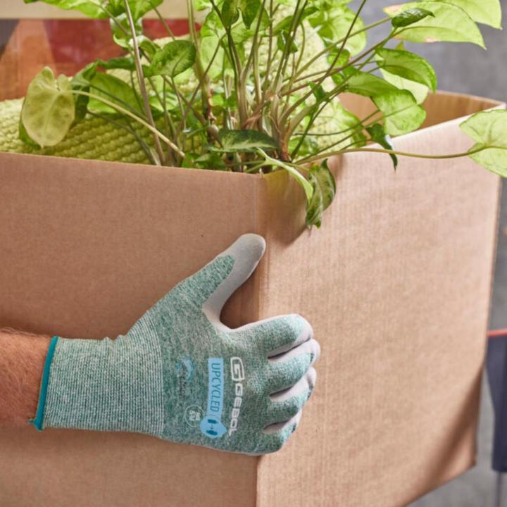 Actual product image Gebol Arbeitshandschuh Upcycled Strong dunkelgrün 9 (L)