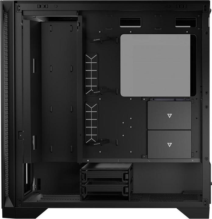 Image du produit Modecom Boîtier pour ordinateur VOLCANO EXPANSE T MIDI Black (mATX, Mini-ITX)