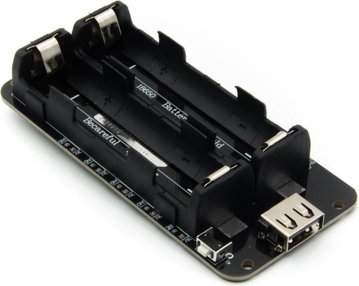 Image du produit Purecrea 2x18650 Bouclier de batterie au lithium 5V 3A / 3V 1A