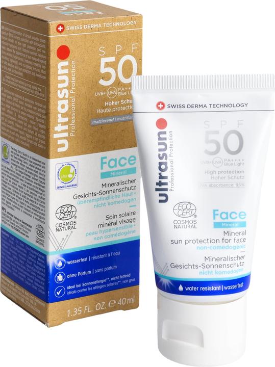 Produktbild Ultrasun Face Mineral (Sonnencreme Gesicht, SPF 50, 40 ml, 500 g)