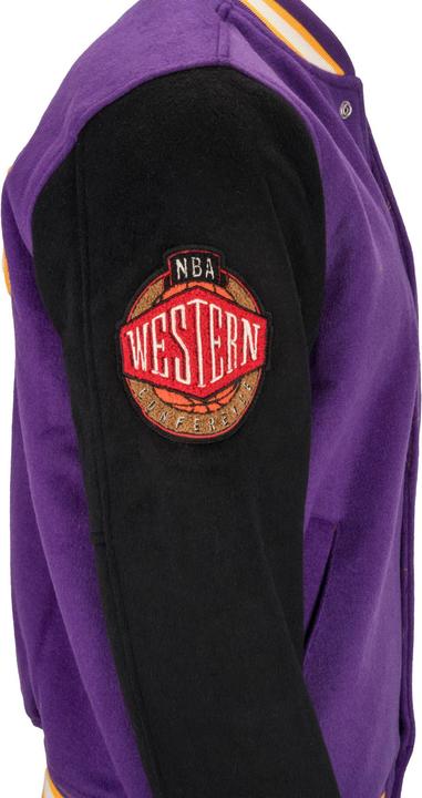 Actual product image Mitchell & Ness M&N Legacy Varsity Wool Jacket - NBA Los Angeles Lakers - XL (XL)