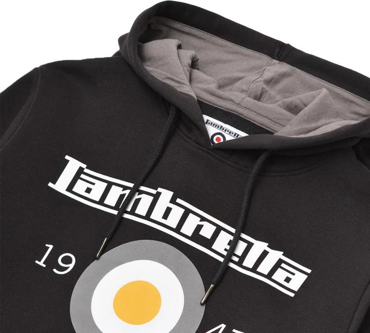 Immagine prodotto Lambretta AW24 Felpa con Cappuccio Obiettivo Uomo (M)