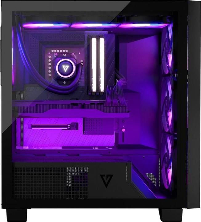 Produktbild Modecom Volcano Perun Apex ARGB czarna (mATX, ATX, ITX, E-ATX)