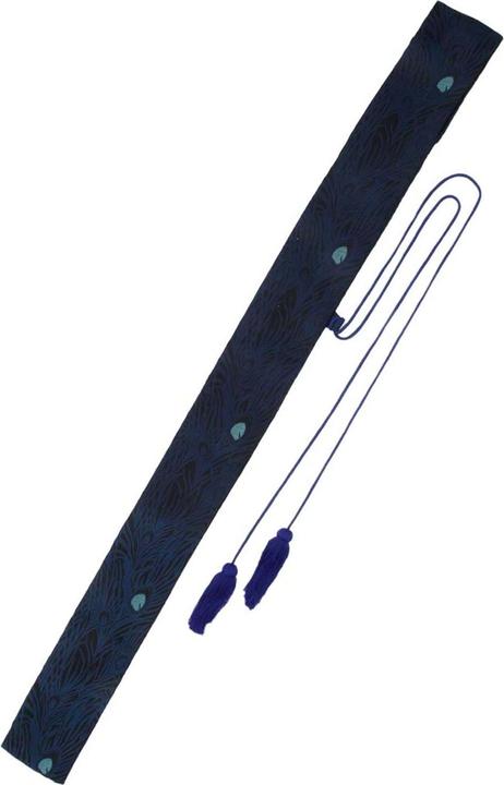 Actual product image Hanwei Japanese Sword Bag with Peacock Feather Pattern
