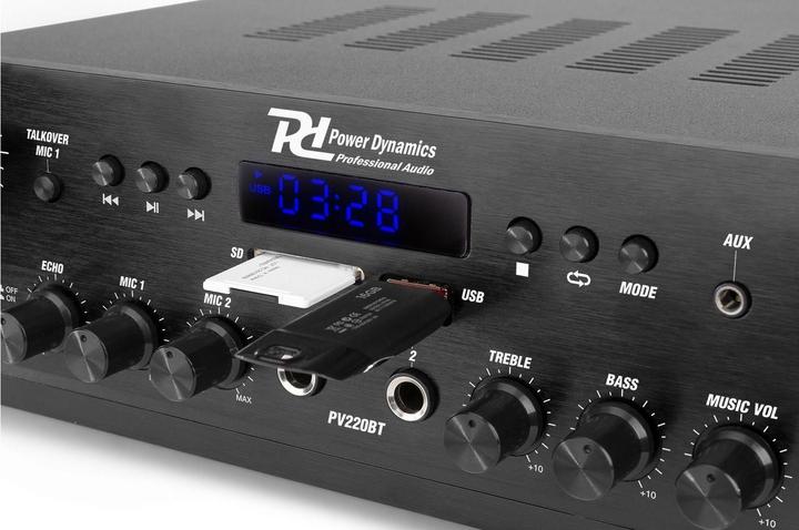 Actual product image Power Dynamics Amplifier Pro PV220BT (Amplifier)
