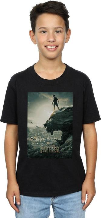 Produktbild Black Panther Poster TShirt Jungen (128)