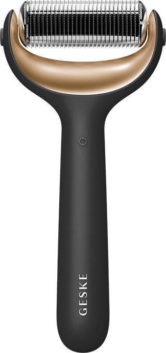 Actual product image Konjac Sponge Roller do mezoterapii igłowej twarzy i ciała 8w1 Geske z Aplikacja (szary)