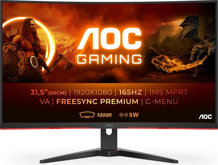 AOC C32G2AE/BK (1920 x 1080 Pixel, 31.50")