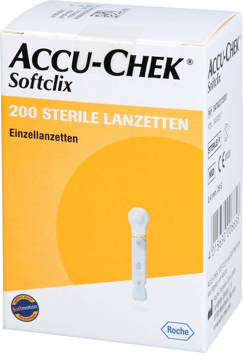 Actual product image Kohlpharma Accu-Chek Softclix lancets, 200 pcs LAN (Lancets)