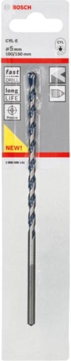 Produktbild Bosch Professional Zubehör Betonbohrer CYL-5, Blue Granite, 5 x 100 x 150 mm (5 mm)