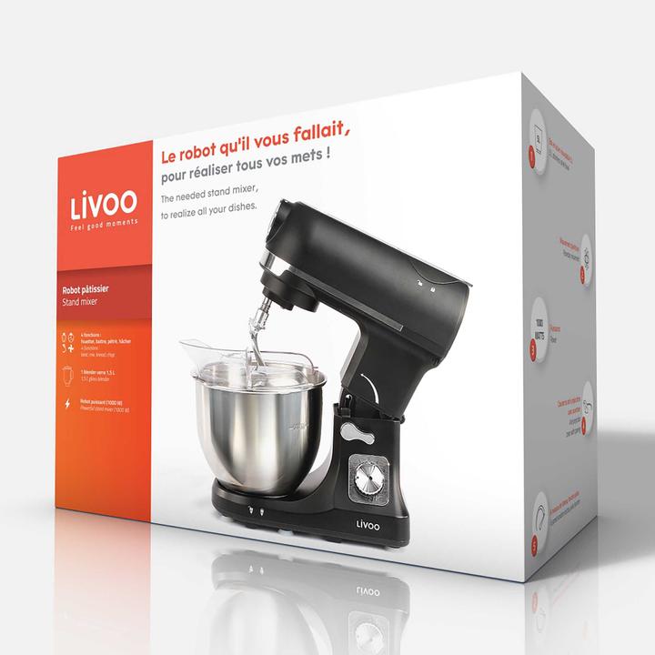 Image du produit Livoo Robot pâtissier (1000 W)