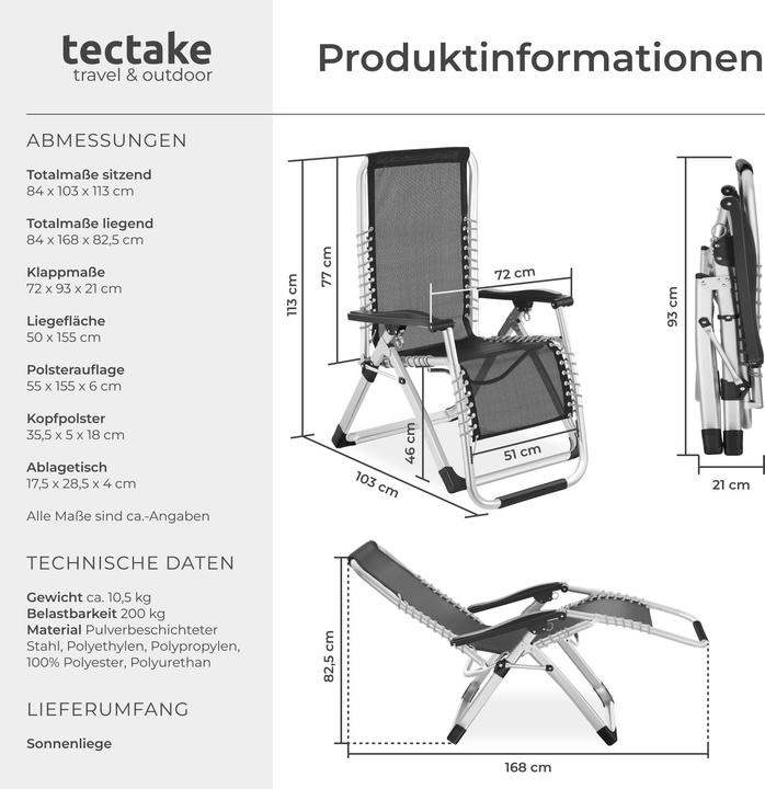 Actual product image tectake Cloud (103 cm)