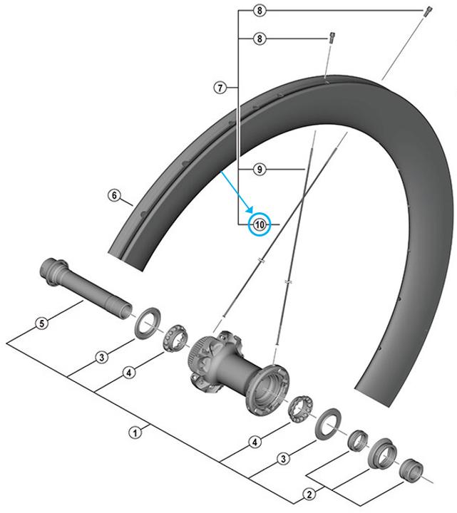 Shimano Speiche WH-R9270