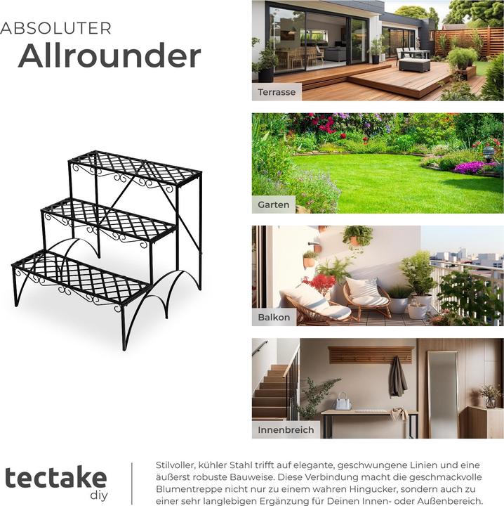 Produktbild tectake Blumentreppe