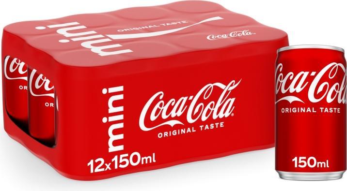 Actual product image Coca Cola Classic (12 x 15 cl)