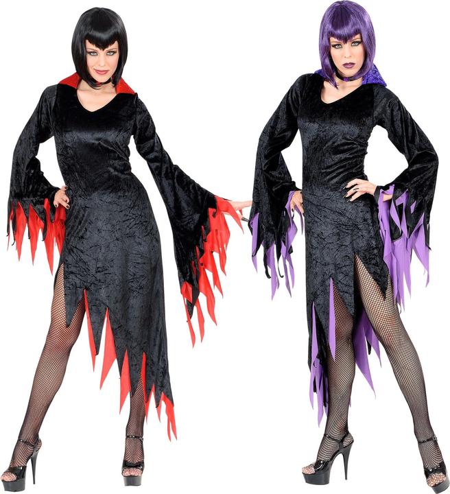 Produktbild Widmann DARK MISTRESS aus Samt - in 2 Farben sort. (Kleid mit Kragen, Halskette), S (S)