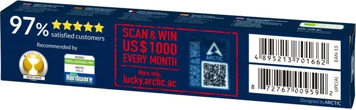 Actual product image Arctic MX-4 (8.50 W/m K, 8 g)