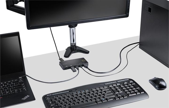 Actual product image StarTech 2 Port Hybrid KVM