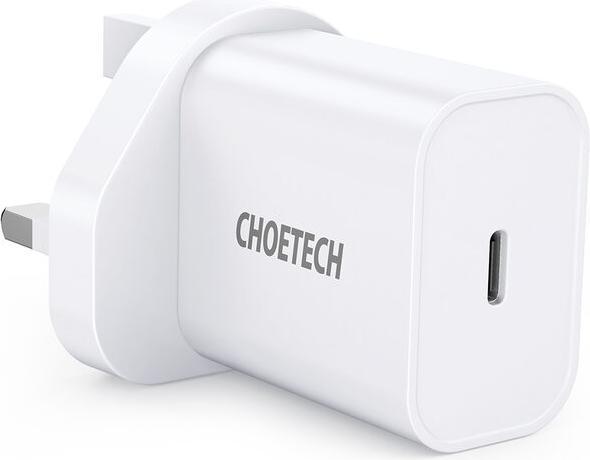 Produktbild Choetech Schnellladegerät PD 20W USB-C weiss (20 W)