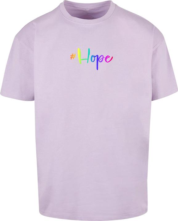 Merchcode Hope Rainbow Heavy Oversized Tee - 113657