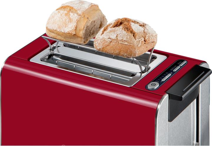 Actual product image Bosch Hausgeräte Compact toaster, Styline, red, TAT8614N (EU plug)