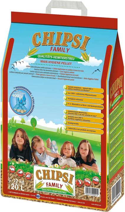 Chipsi Family (12 kg, Einstreu)