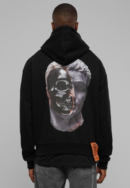 Actual product image Forgotten Faces Sliced Ultra Heavy Cotton Box Hoody (M)
